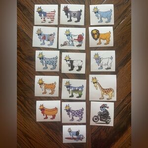 Goat USA sticker pack